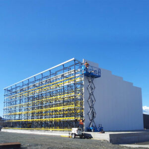 RACK SUPPORTED BUILDINGS